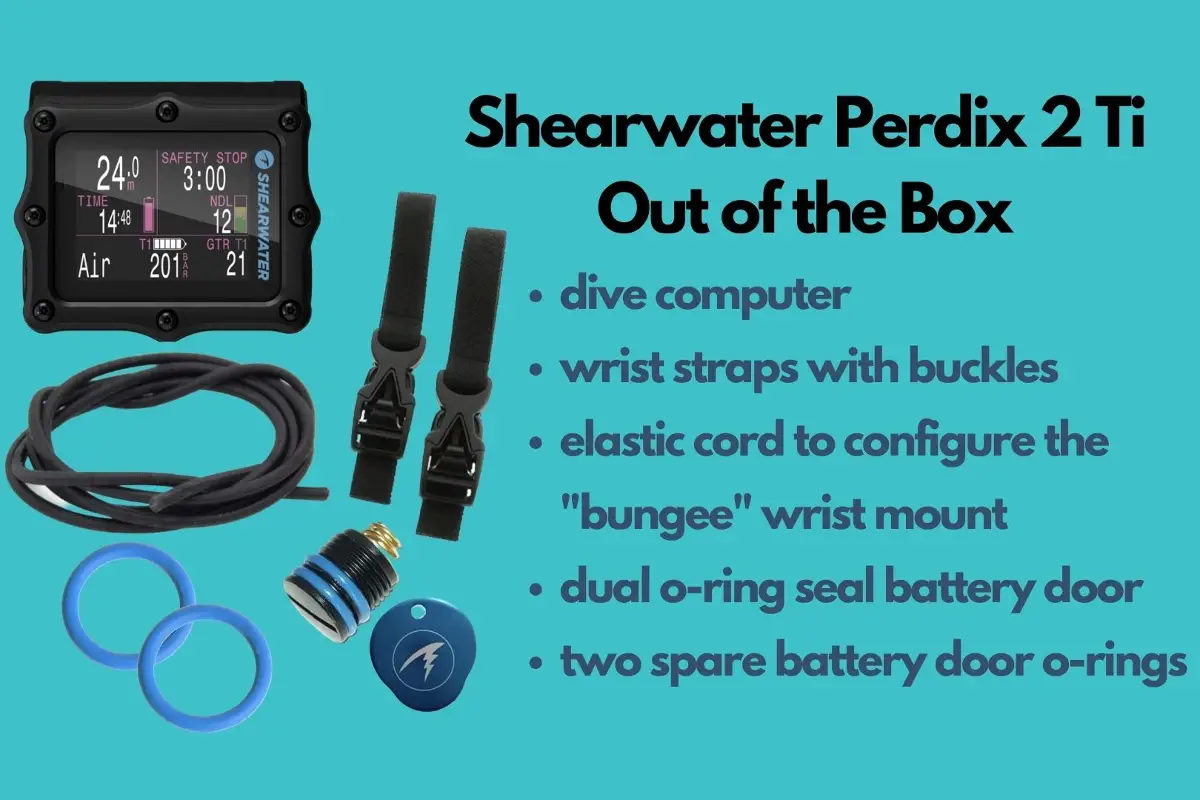 Shearwater Perdix 2 Ti Dive Computer Review And Test Scuba Diving