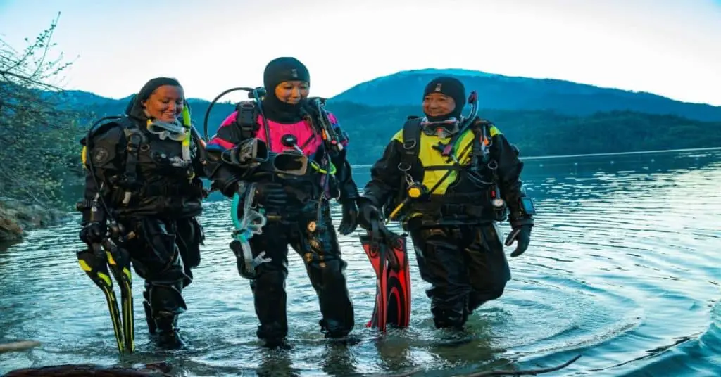 PADI Drysuit Diver, one of the top 5 coolest PADI specialties