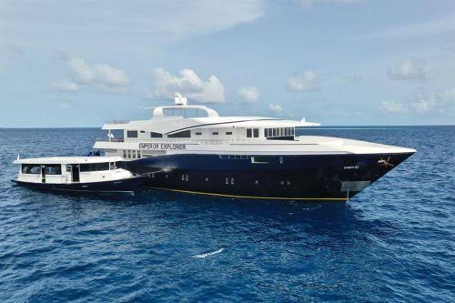 The Emperor Explorer is the Best Maldives Liveaboard for Private Charter