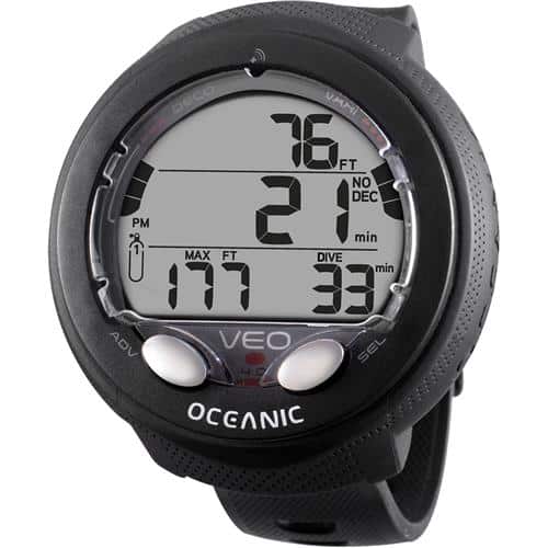 The VEO 4.0 includes both visual and audible alarms, with customizable settings to suit the individual diver's needs.