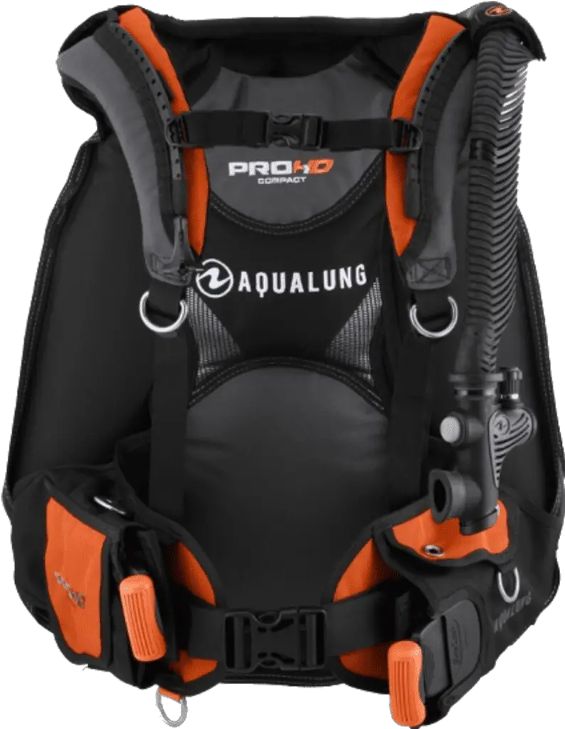 Front view of the Aqualung Pro HD Compact