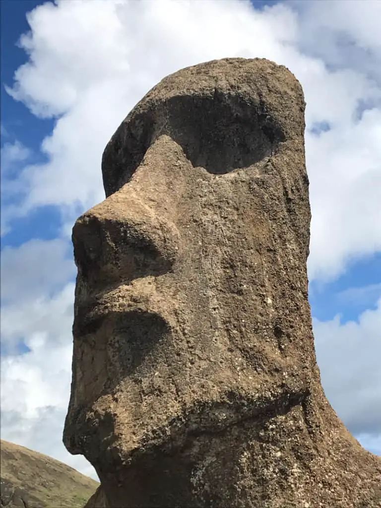 Moai Monolithics are the most famous attraction in the Easter Island (also underwater)