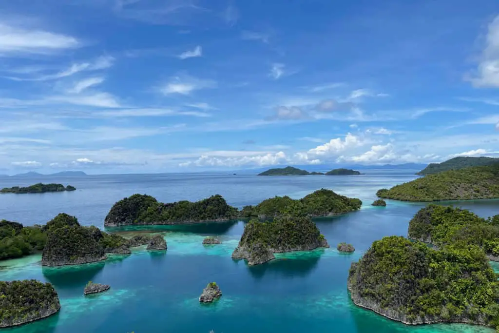 Raja Ampat is one of the best diving destinations in February